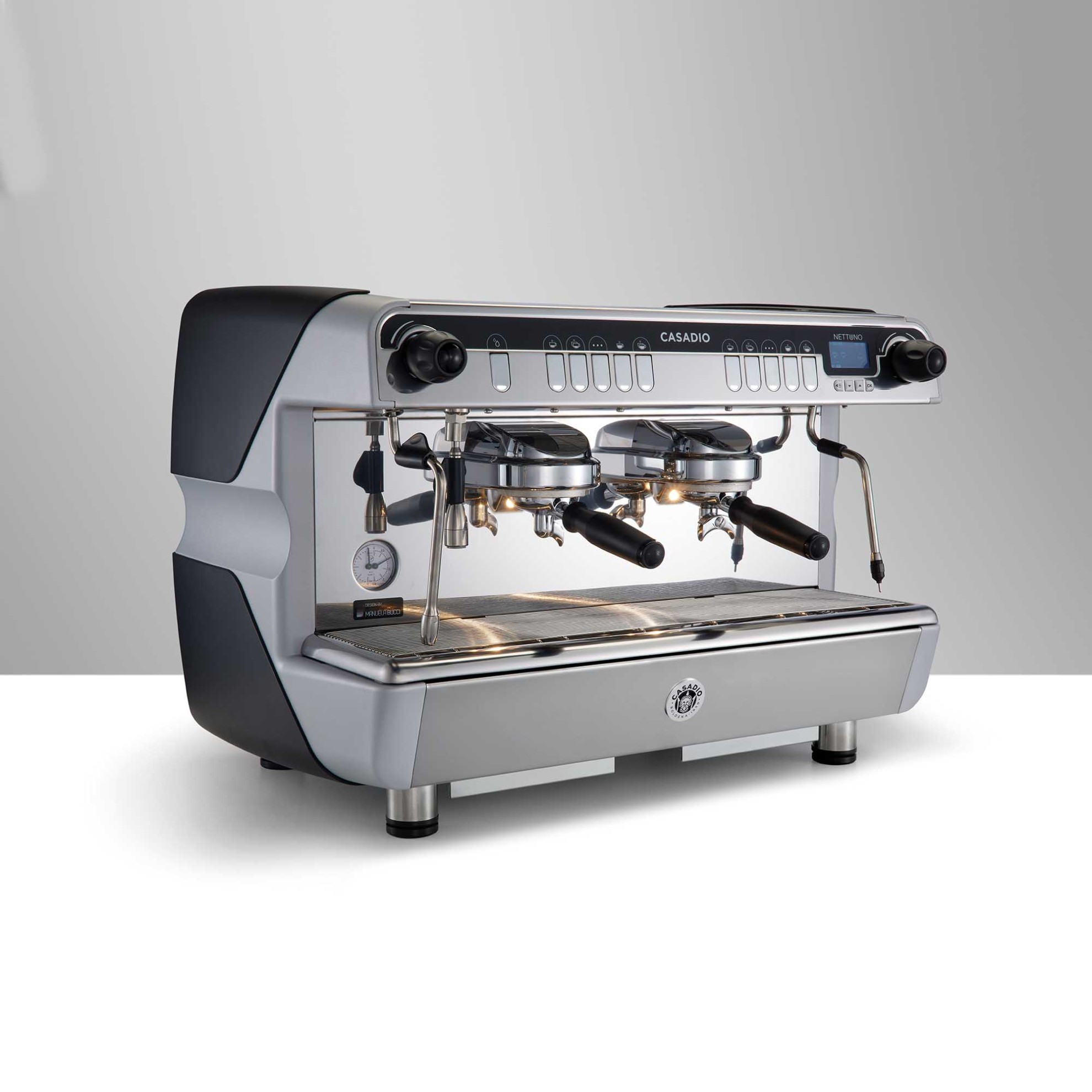 Casadio Nettuno A/2 Tall Cup Espresso Makinesi, 2 Gruplu, Beyaz