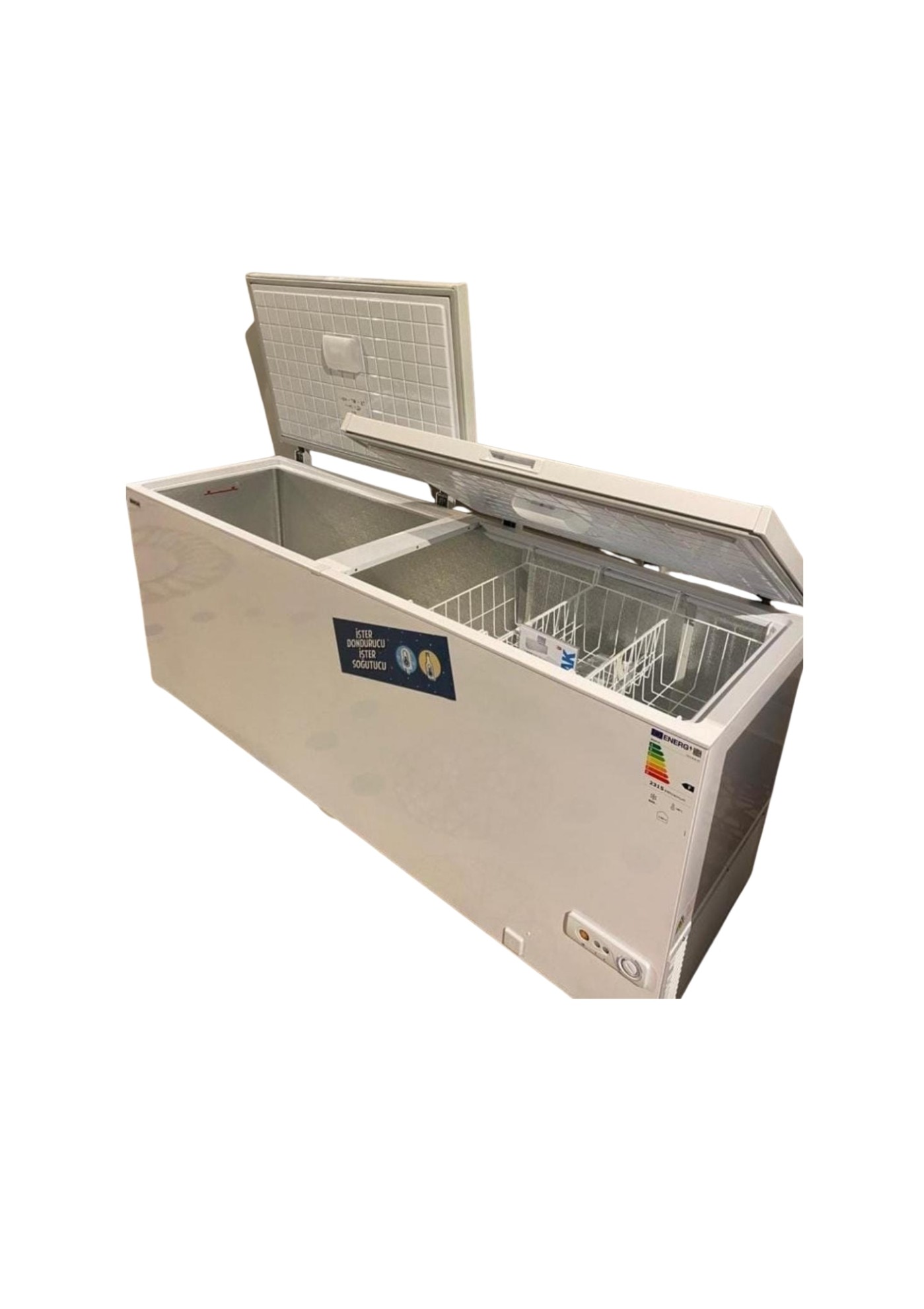 Şenocak D620 Dual DF STD İki Blok Kapaklı Yatay Derin Dondurucu