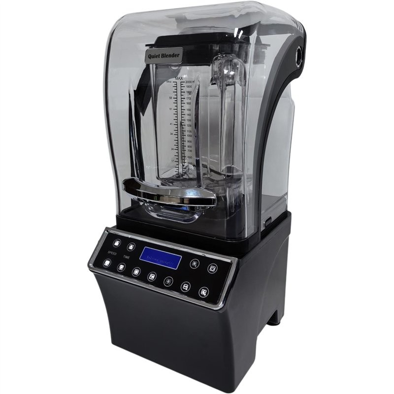 Pomelo Bar Blender, Dijital, Kapaklı, Programlanabilir, Siyah
